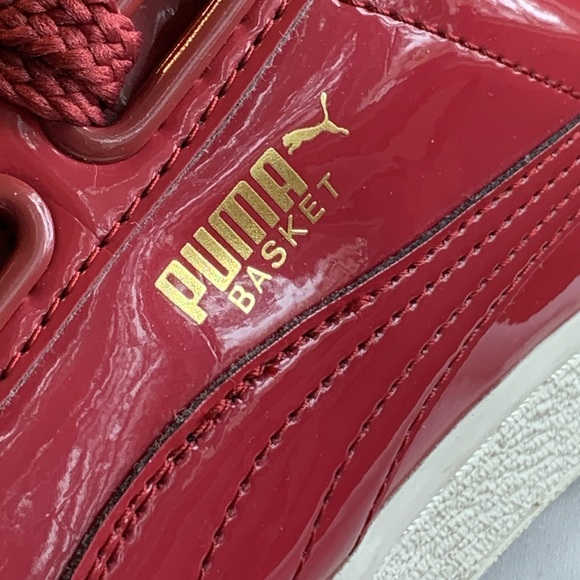 Rare Puma patent leather sneakers. As New. - Picture 9 of 10